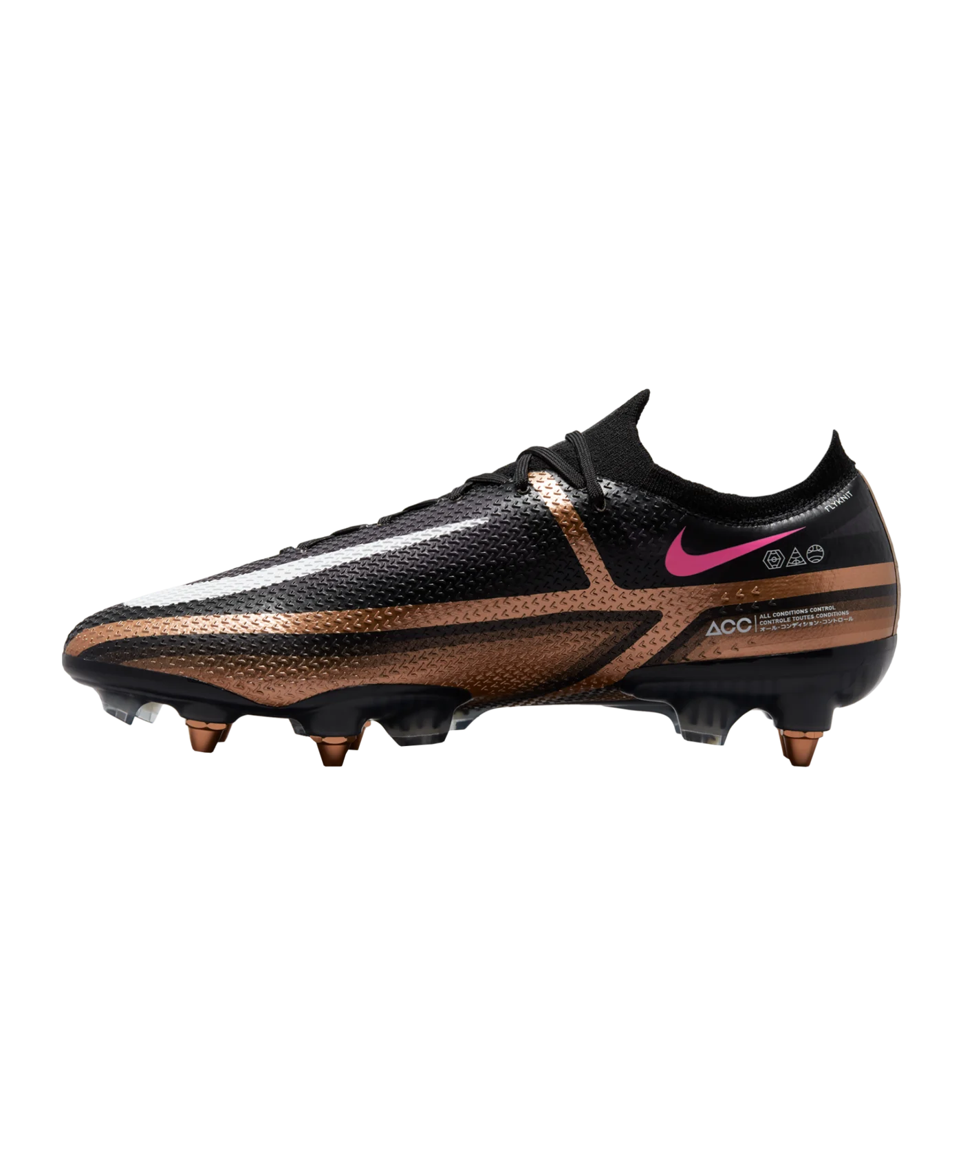 Nike Phantom GT2 Elite SG-Pro AC Generation Gold Schwarz F810