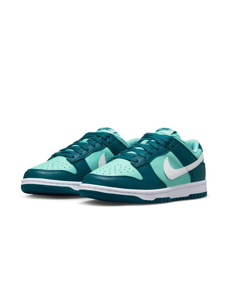 Chaussures Nike Dunk Low Vert & Bleu pour femme