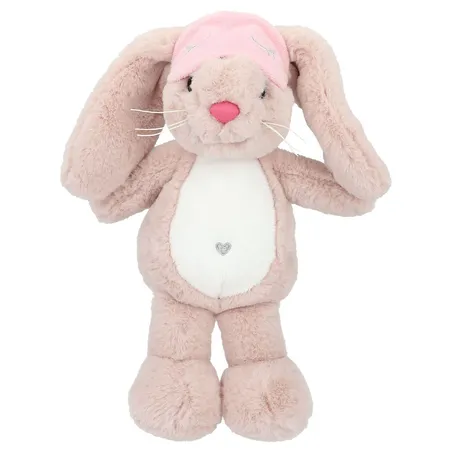 Depesche Princess Mimi Plüsch Hase Nelly Rosa Mit Schlafmaske 21 cm