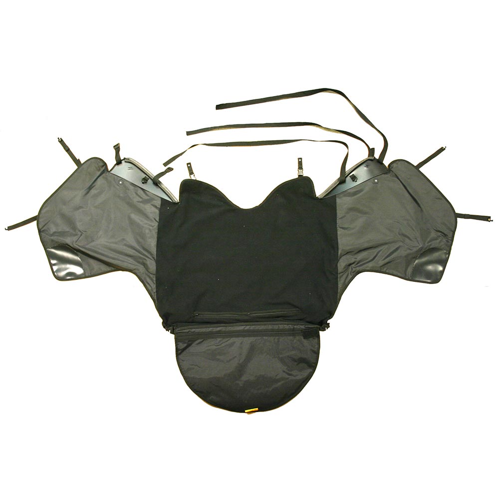 Bagster - Tablier Boomerang Honda SWT400 (2009-2016)|7506CB Noir