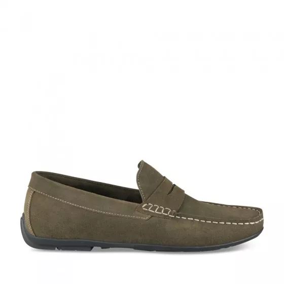 Mocassins VERT MEGIS CASUAL
