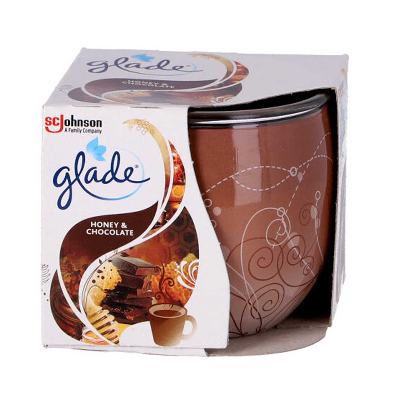 Duftkerze Glade 120g Honey & Chocolate