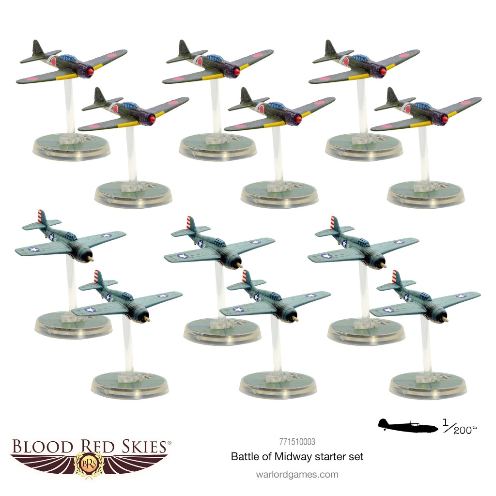 Blood Red Skies - The Battle of Midway - Starter Set