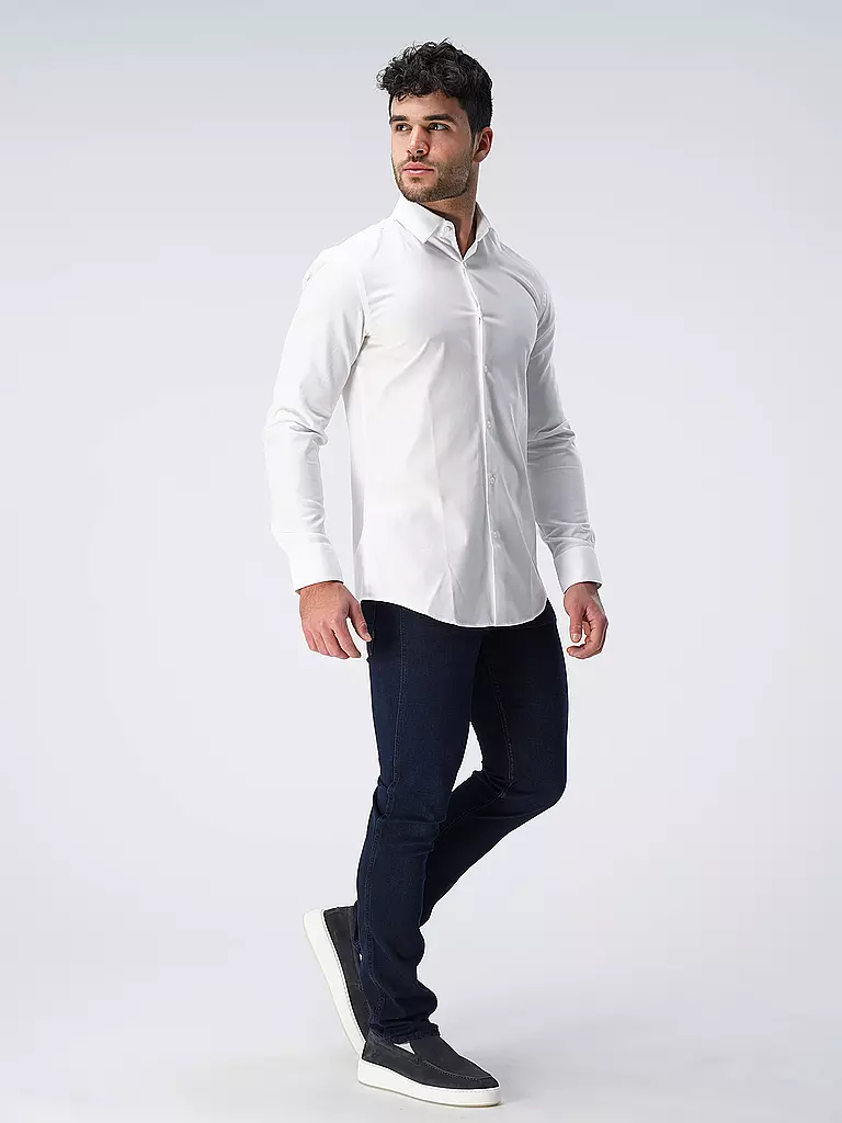 BOSS Hemd Slim Fit weiss