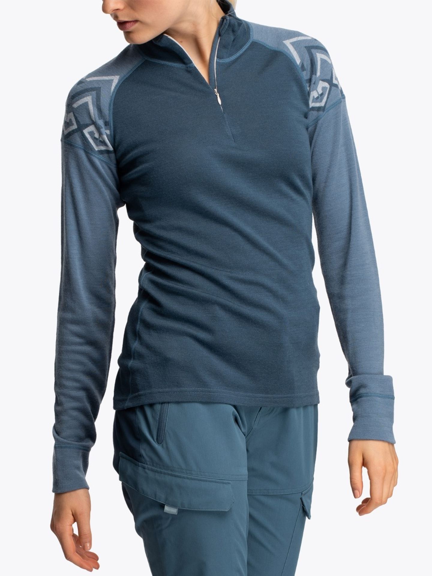 Finse Freja Ull Half zip