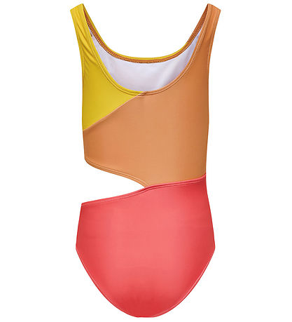 Kids Only Badeanzug – KogSummer – Dubarry/Copper Tan/Löwenzahn