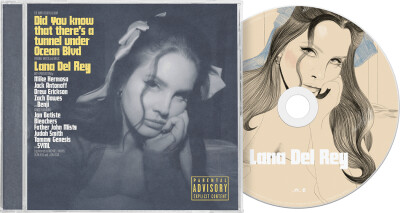 Lana Del Rey - Did You Know That There's A Tunnel Under Ocean Blvd - Cd