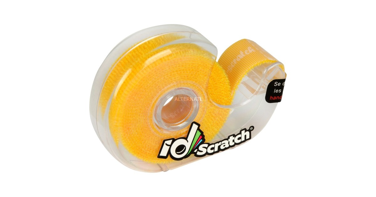 PatchseeID-Scratch Pre-Cut, 2 Meter kabelbinder  (Geel)