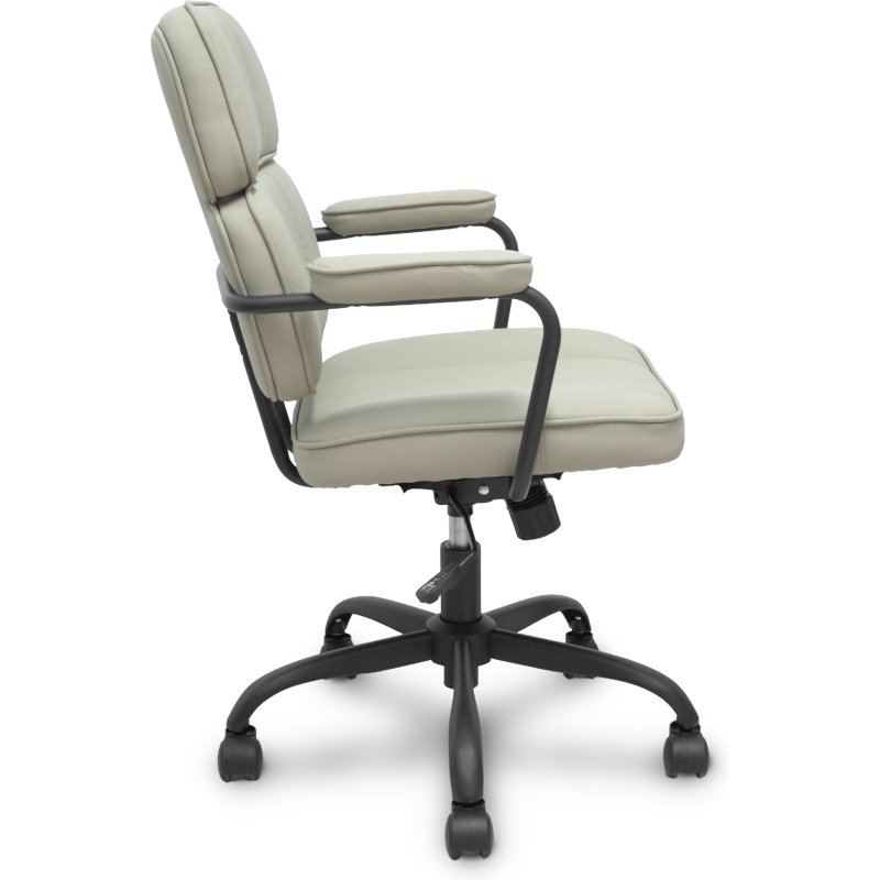 Fauteuil inclinable Opti518 en similicuir beige