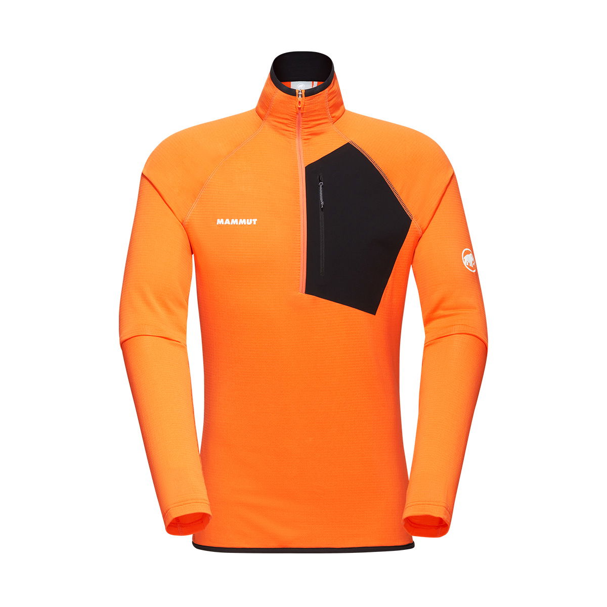 Mammut Aenergy Light Half Zip trøje, herre (Tangerine / Black)