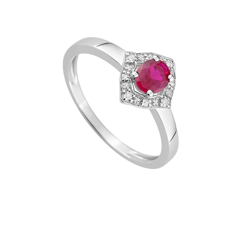 Bague femme - Rubis - Or 18 Carats
