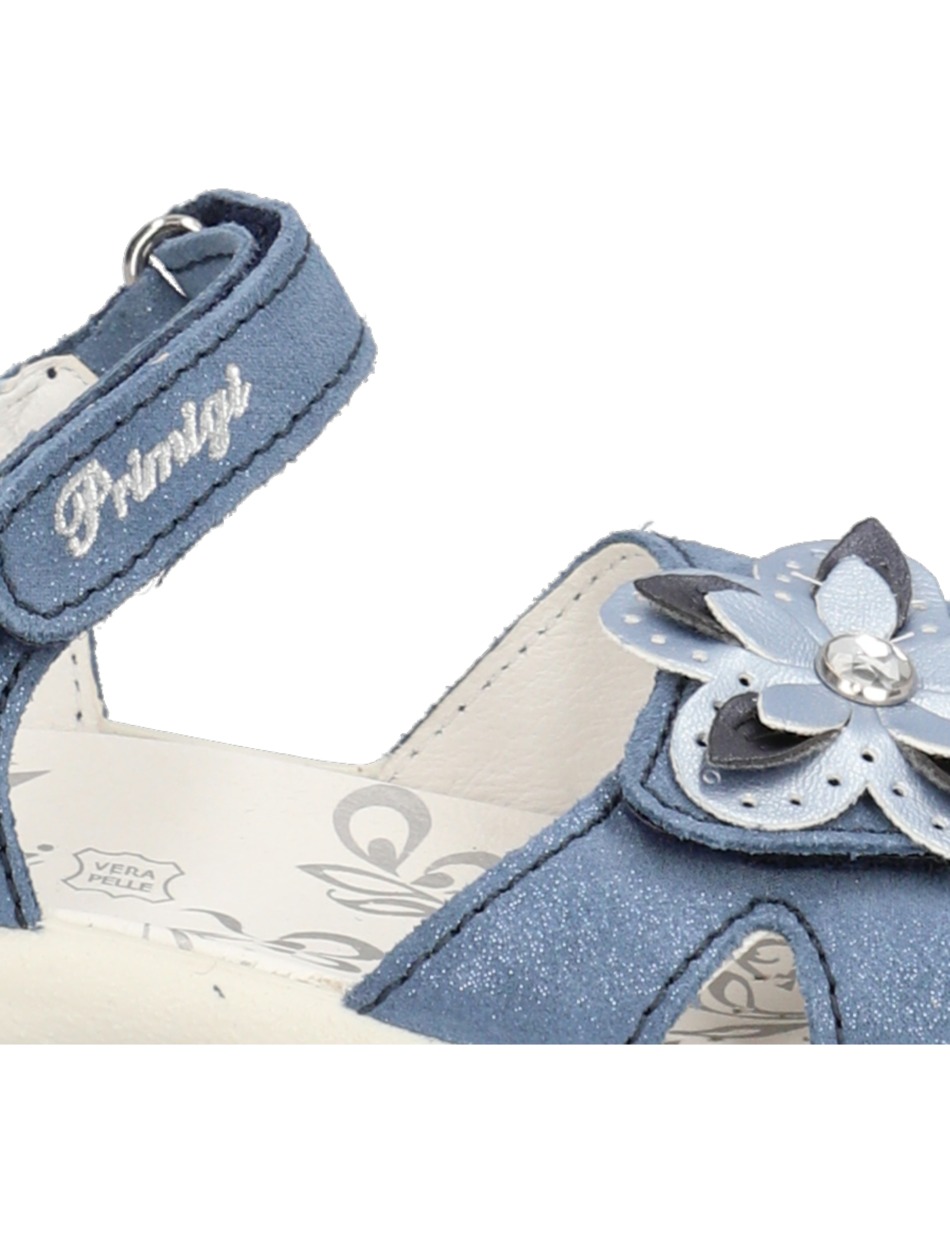 Veloursleder Sandale