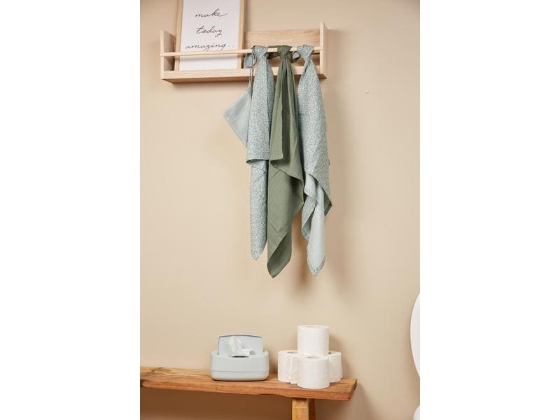 ZEWI bébé-jou Feuchttücher-Box Easy wipe Sky Green Benutzerfreundliche Aufbewahrungsbox für Feuchttücher