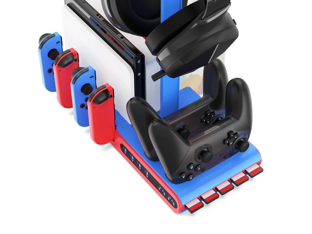 DLX Multi Function Charger Tower Nintendo Switch / OLED