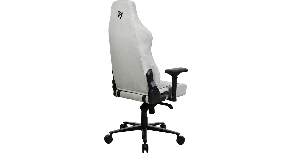 ArozziVernazza Supersoft Fabric - Light Grey gamestoel  (Lichtgrijs)