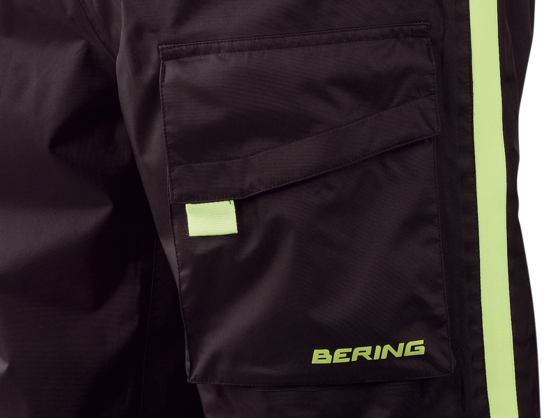 Bering - Pantalon Pluie Chicago Noir / Jaune