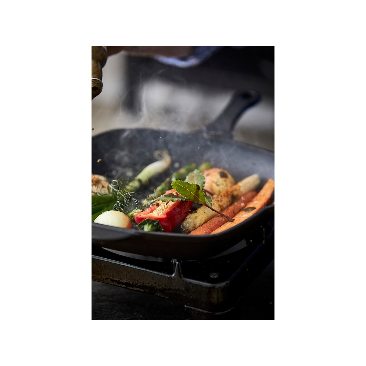 HOLM Griddle pan 28 x 28 x 4,6 cm Black