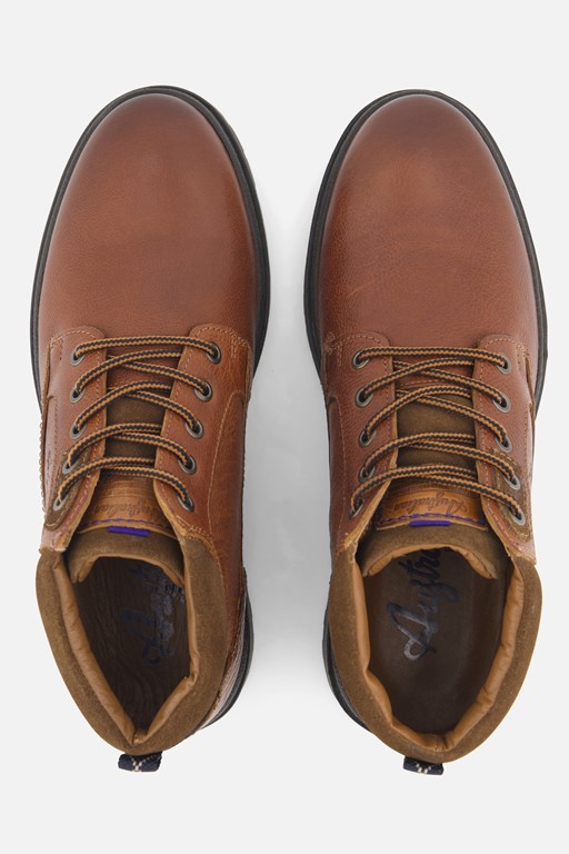 Australian Middelburg Veterschoenen cognac Leer