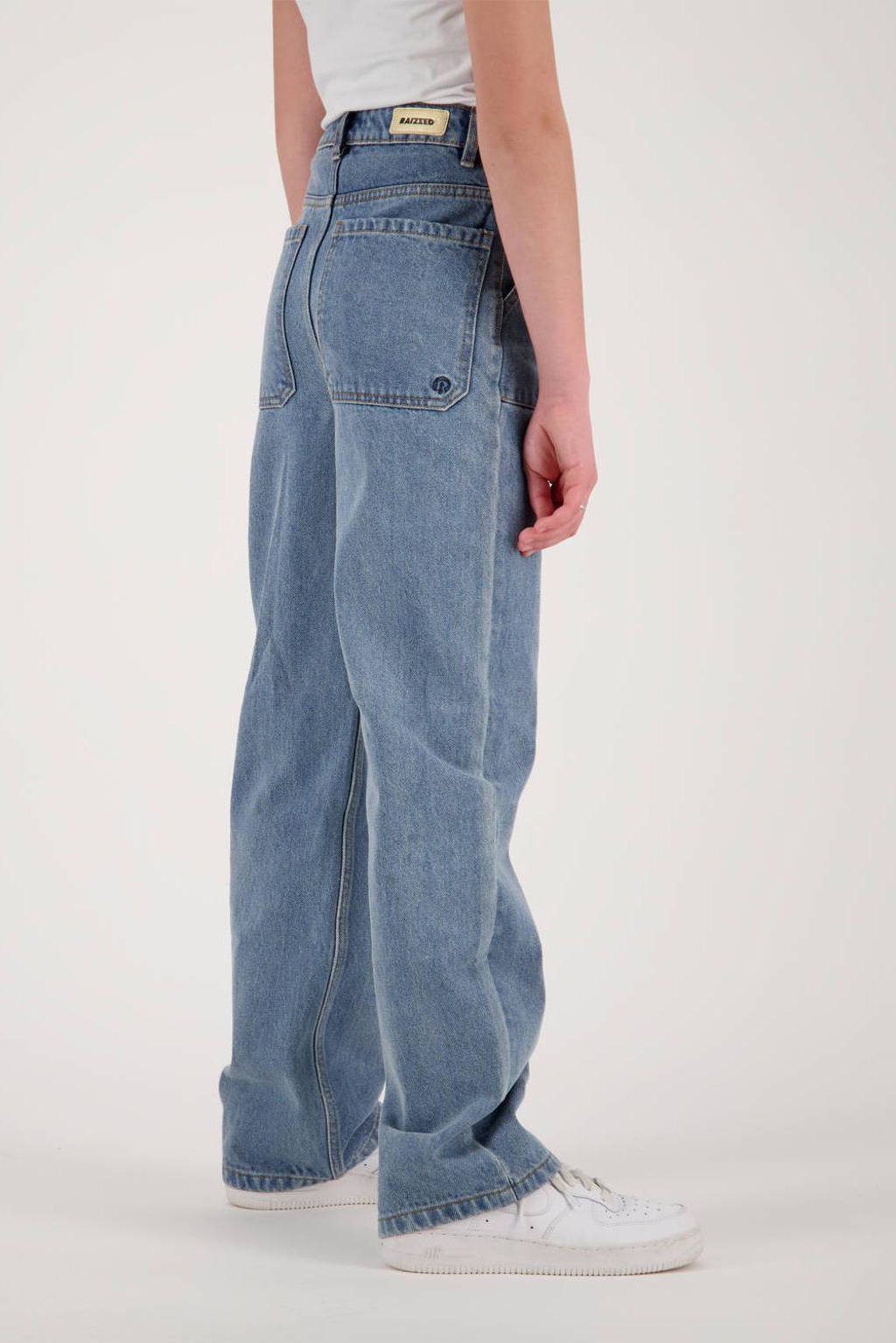 Raizzed high waist loose fit jeans Mississippi worker vintage blue