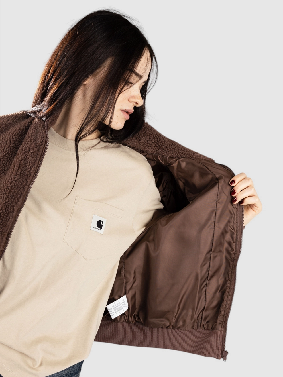 Ninth Hall Amory Bomber Jacket brown