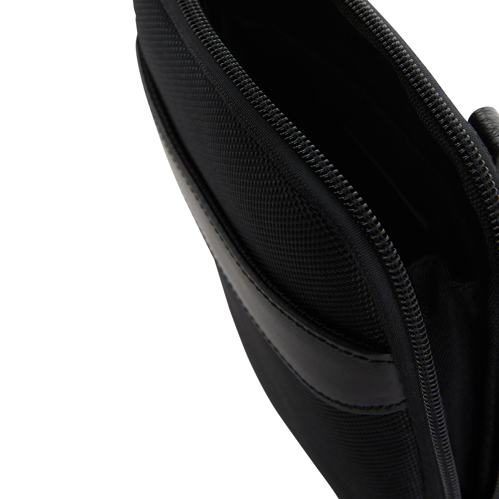 Sac bandoulière texturé | Noir