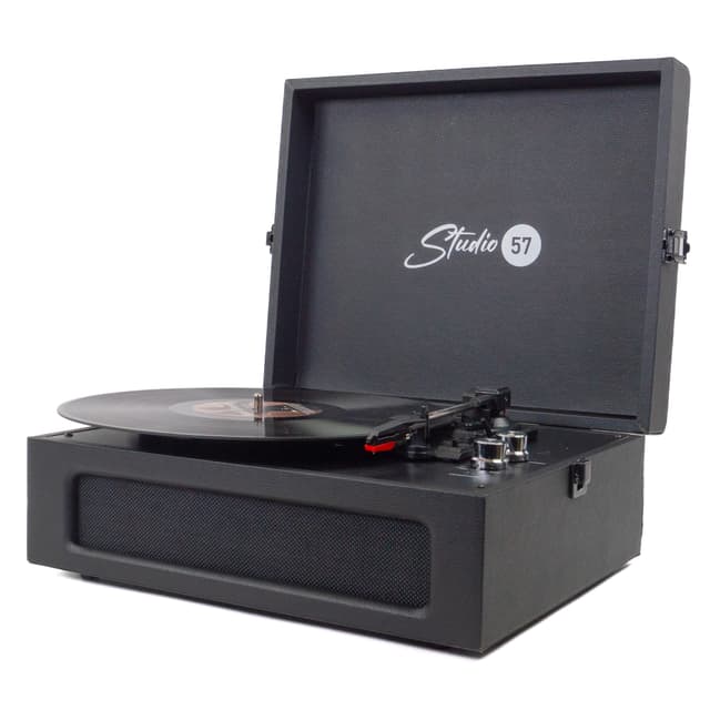 Studio 57 Groovy Pladespiller (Sort)