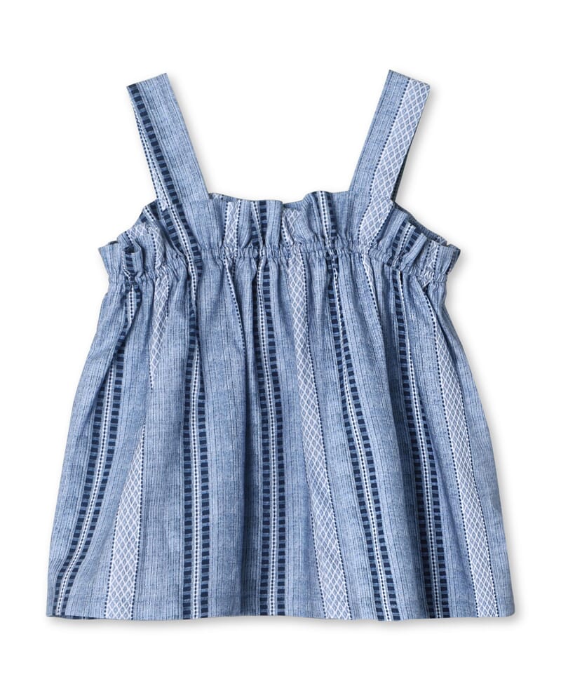 Amie Ruffle Top navy - Fliink - Rumpetroll