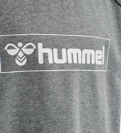 Hummel T-Shirt - hmlBOX - Graumeliert meliert