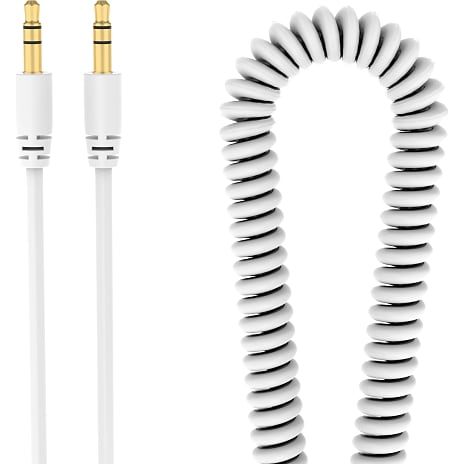 Sinox PRO mini jack spiralkabel 3 meter