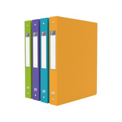 Memphis Style - Classeur souple à anneaux - Dos 40 mm - A4 - pour 225 feuilles - disponible dans différentes couleurs