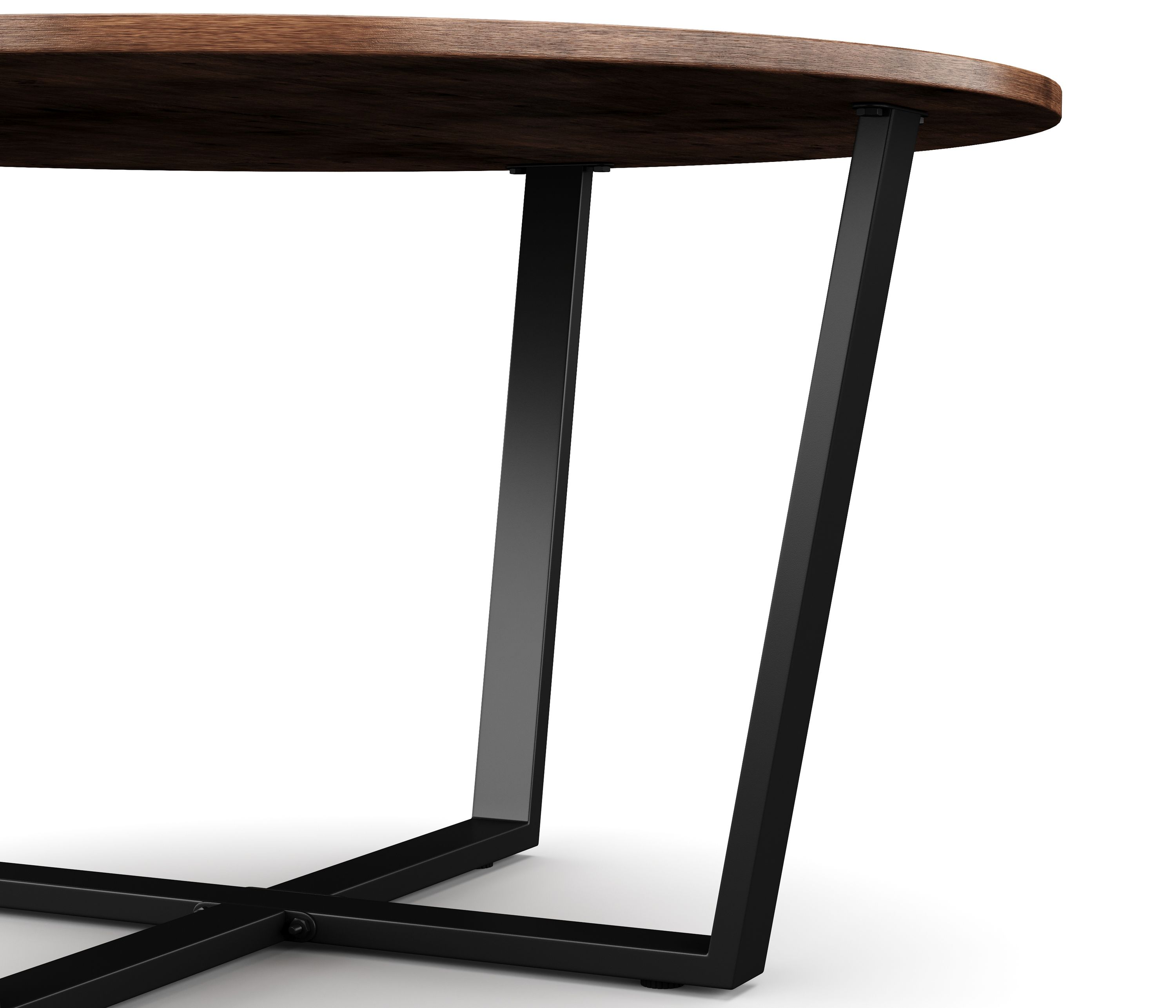 Beistelltisch Vintage BONITA rund 80 x 47 cm