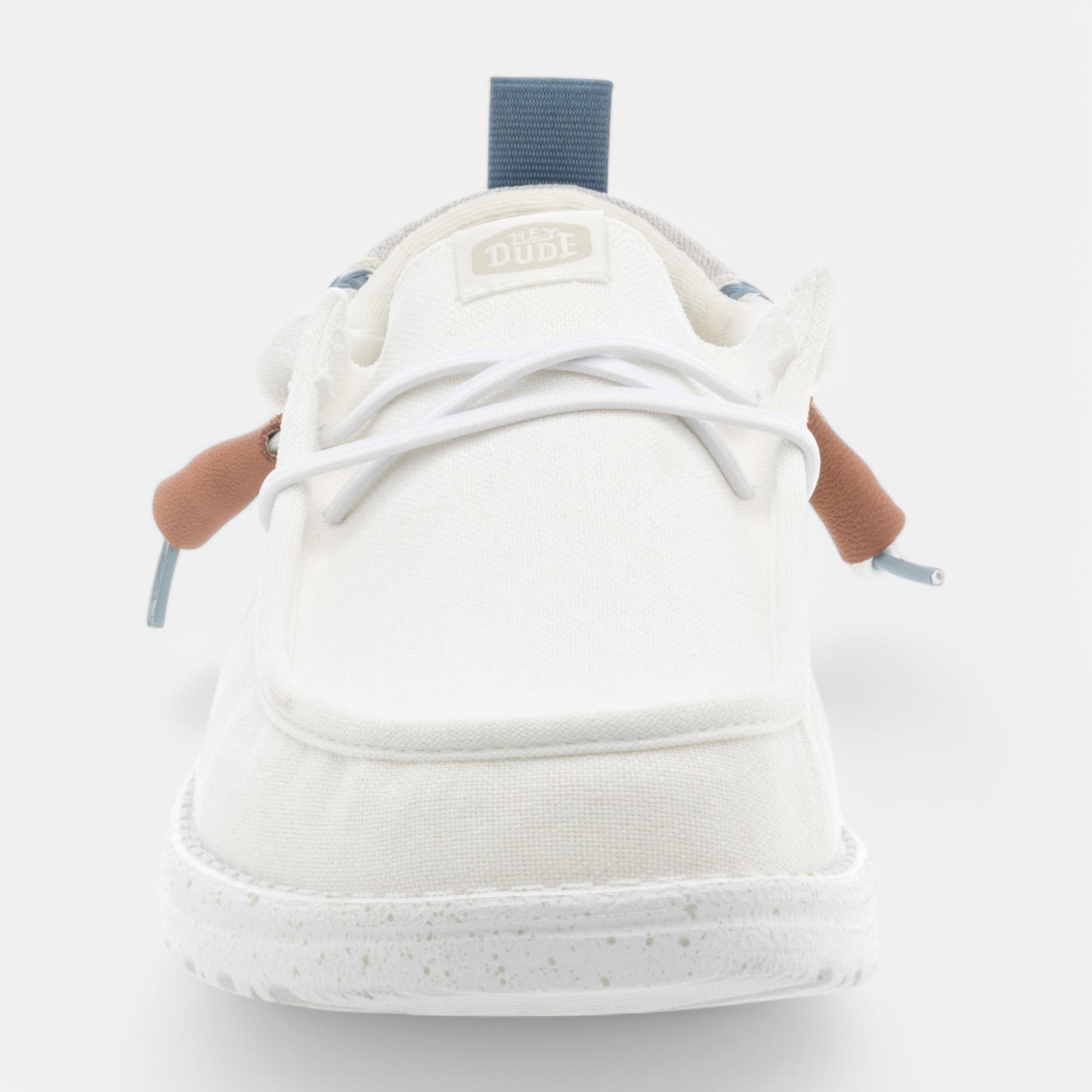 Baskets en toile Homme blanc