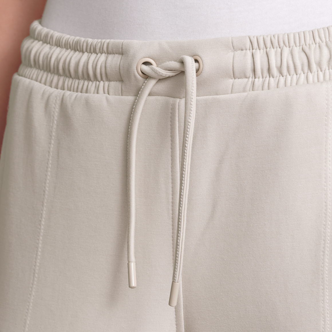 Gina Collection Damen Jogpants aus Modal-Mix hellbeige