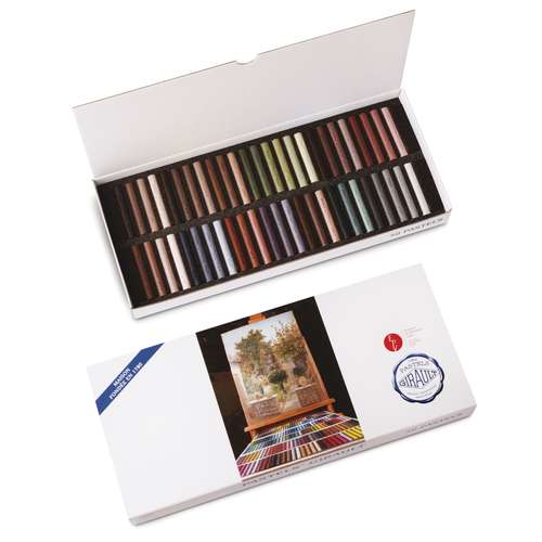 GIRAULT extrafeine Künstler-Pastellkreide 50er-Sets