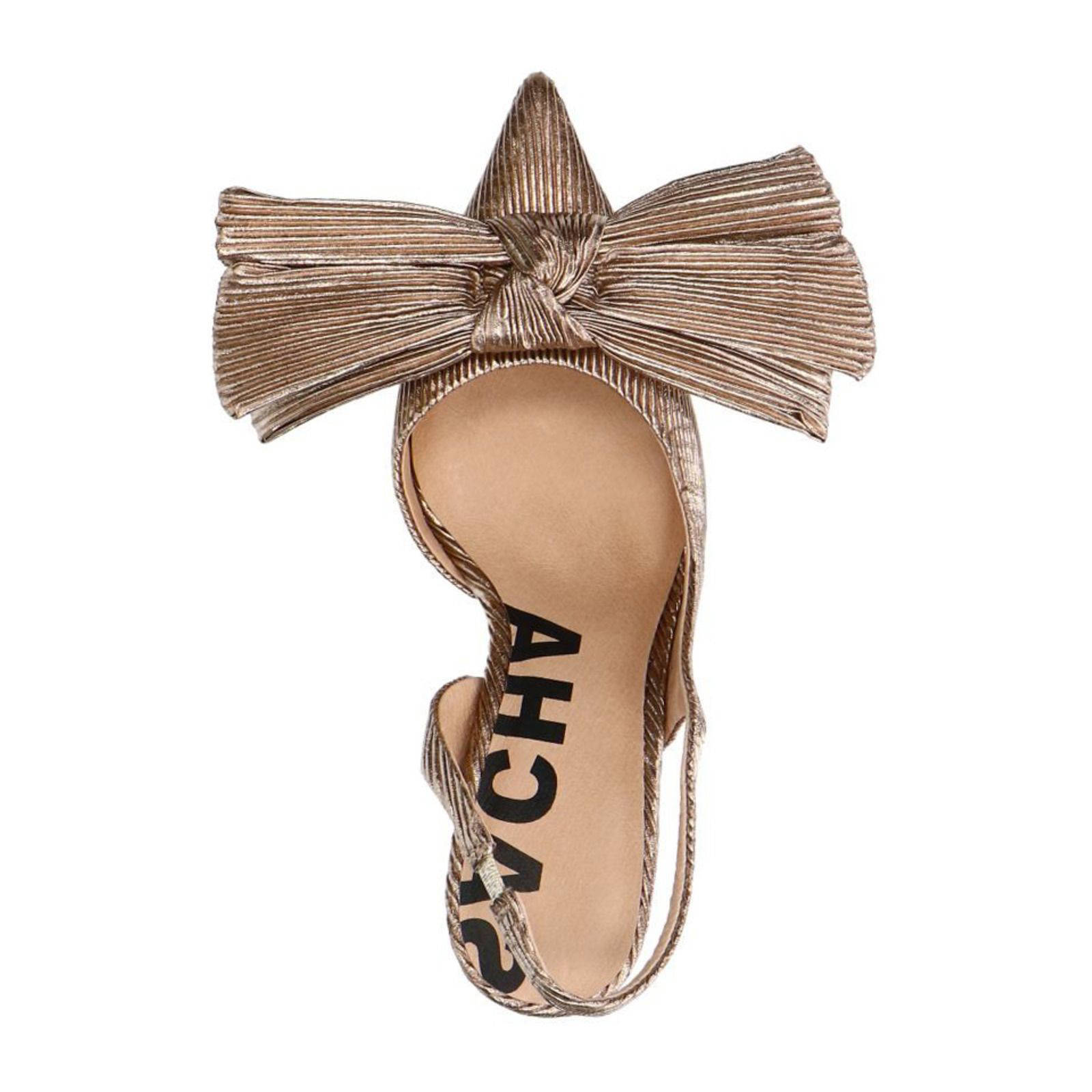 Sacha slingback pumps goud