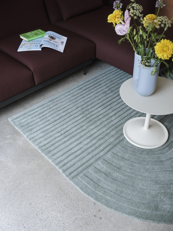 Muuto Relevo vloerkleed 300x200 Sage Green