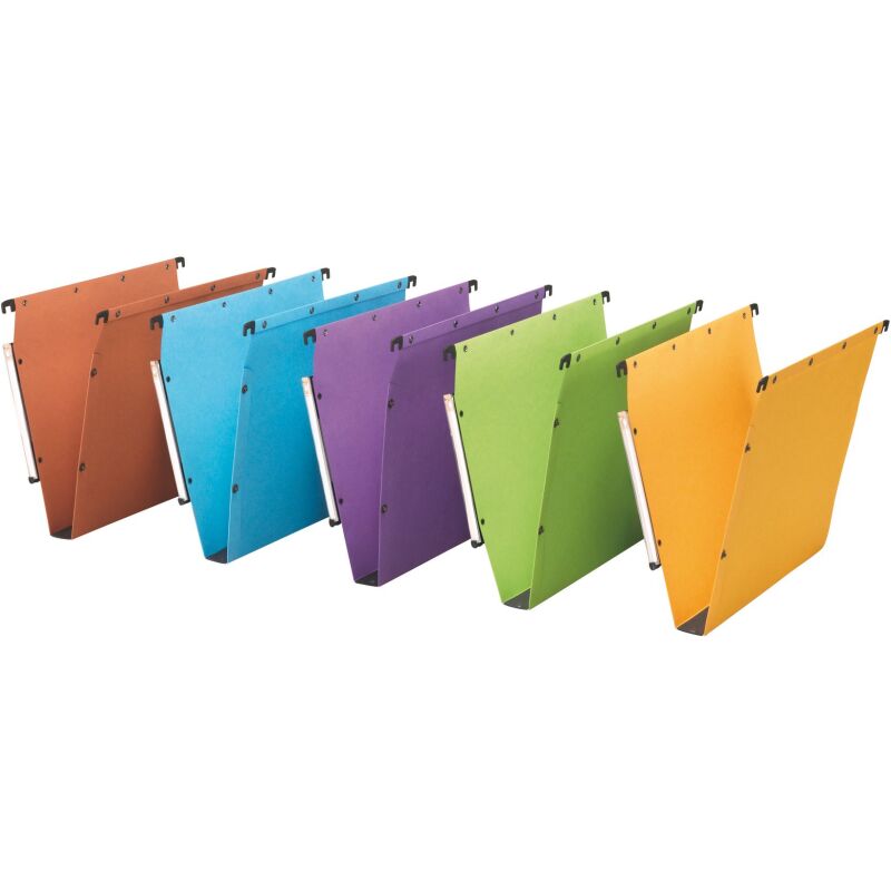 Dossier suspendu pour armoires kraft Ultimate AZV Elba fond 30 mm couleurs assorties