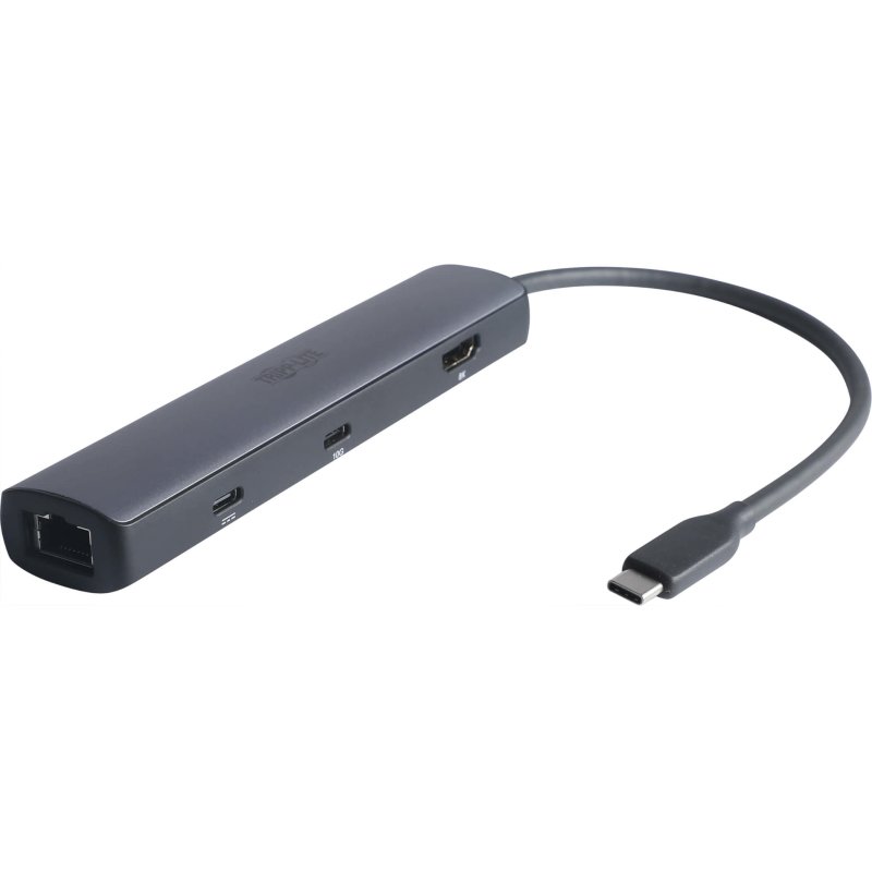 Eaton U442-DOCK40-6 hub & concentrateur USB Type-C Gris