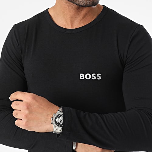 Tee Shirt Manches Longues Infinity 50499357 Noir