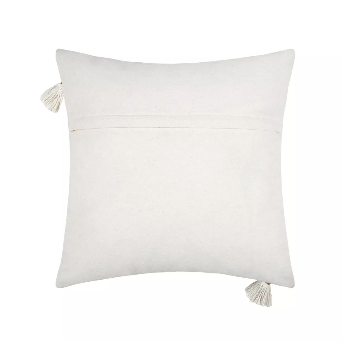 Coussin carré coton (45 x 45 cm) Ziana Beige