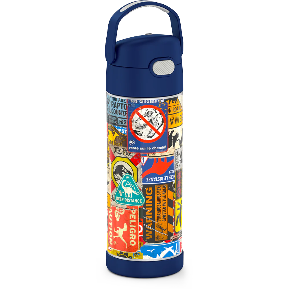 16oz FUNTAINER® WATER BOTTLE JURASSIC WORLD