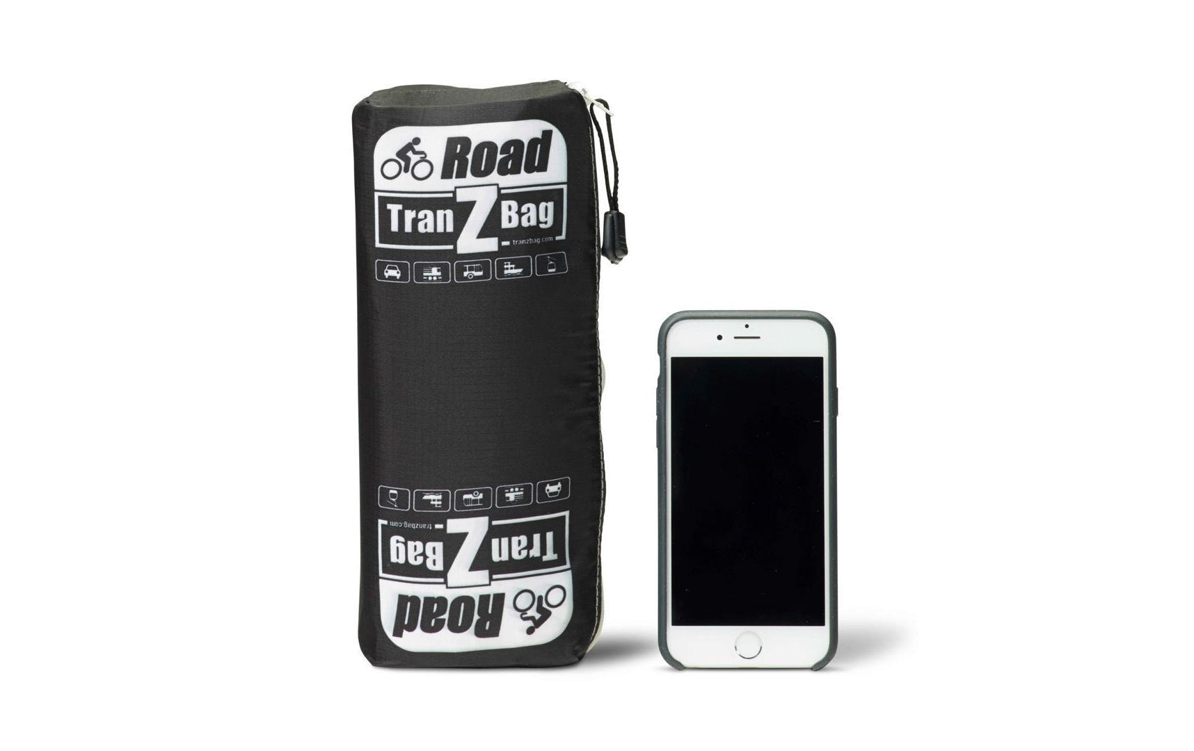 Velotransporttasche Road<br>Transporttasche, Schwarz/Weiss