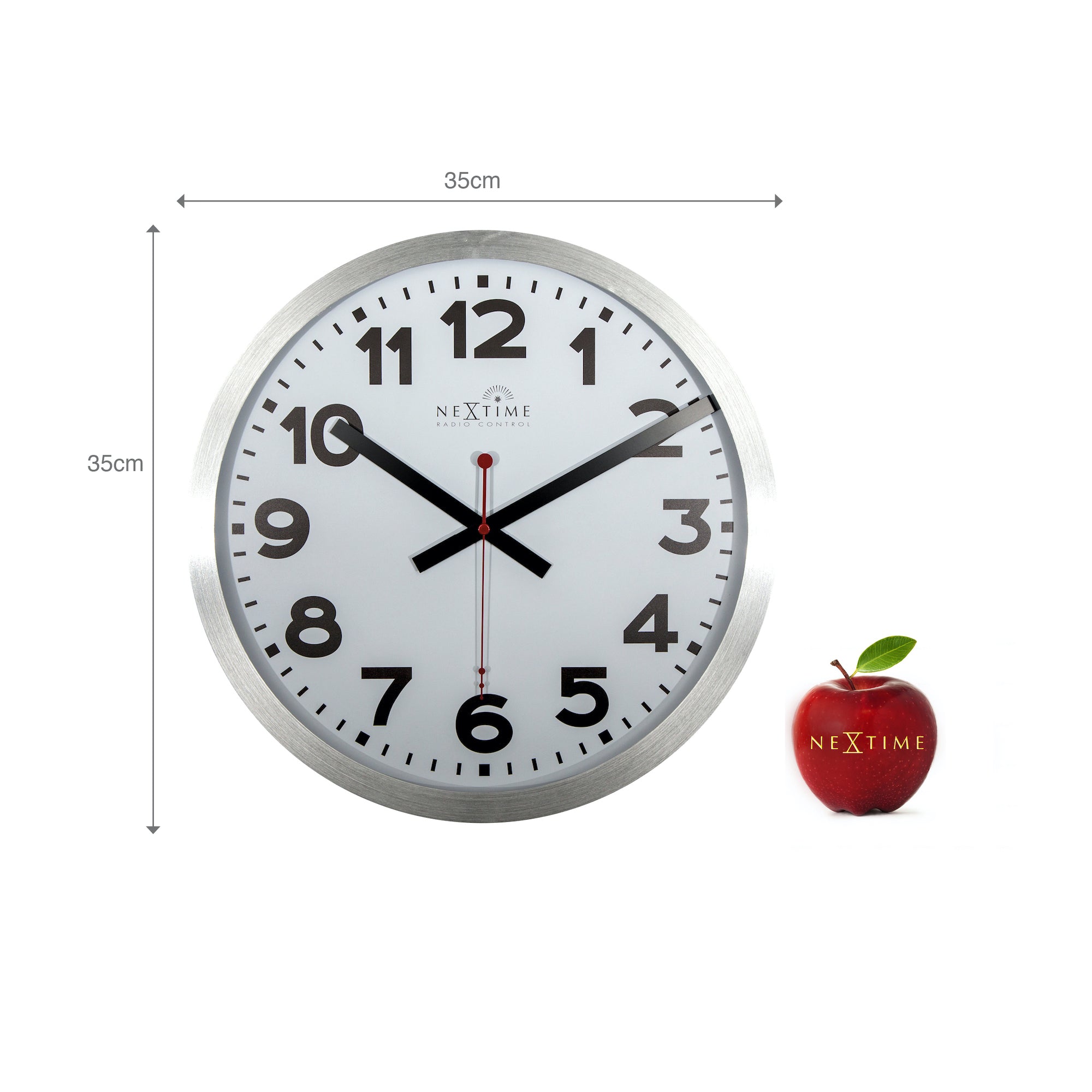 NeXtime Station Wandklok Ã 35 cm