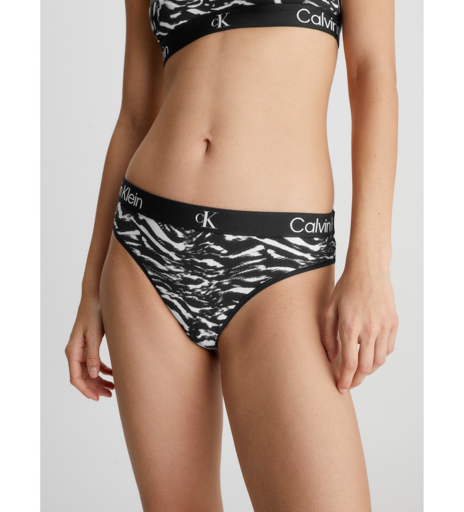 Conjunto de 2 tangas Calvin Klein CK96 pretas