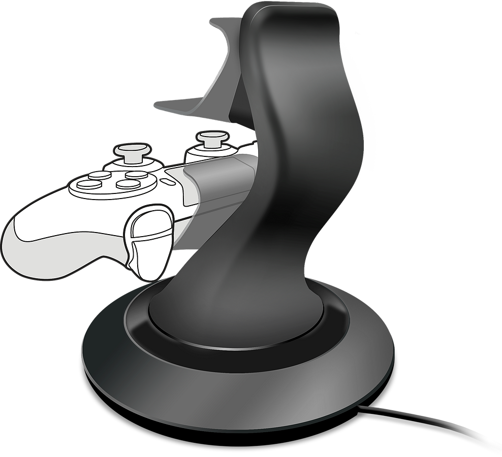 SPEEDLINK TWINDOCK Charging System with A/C Adapter - for PS4, black