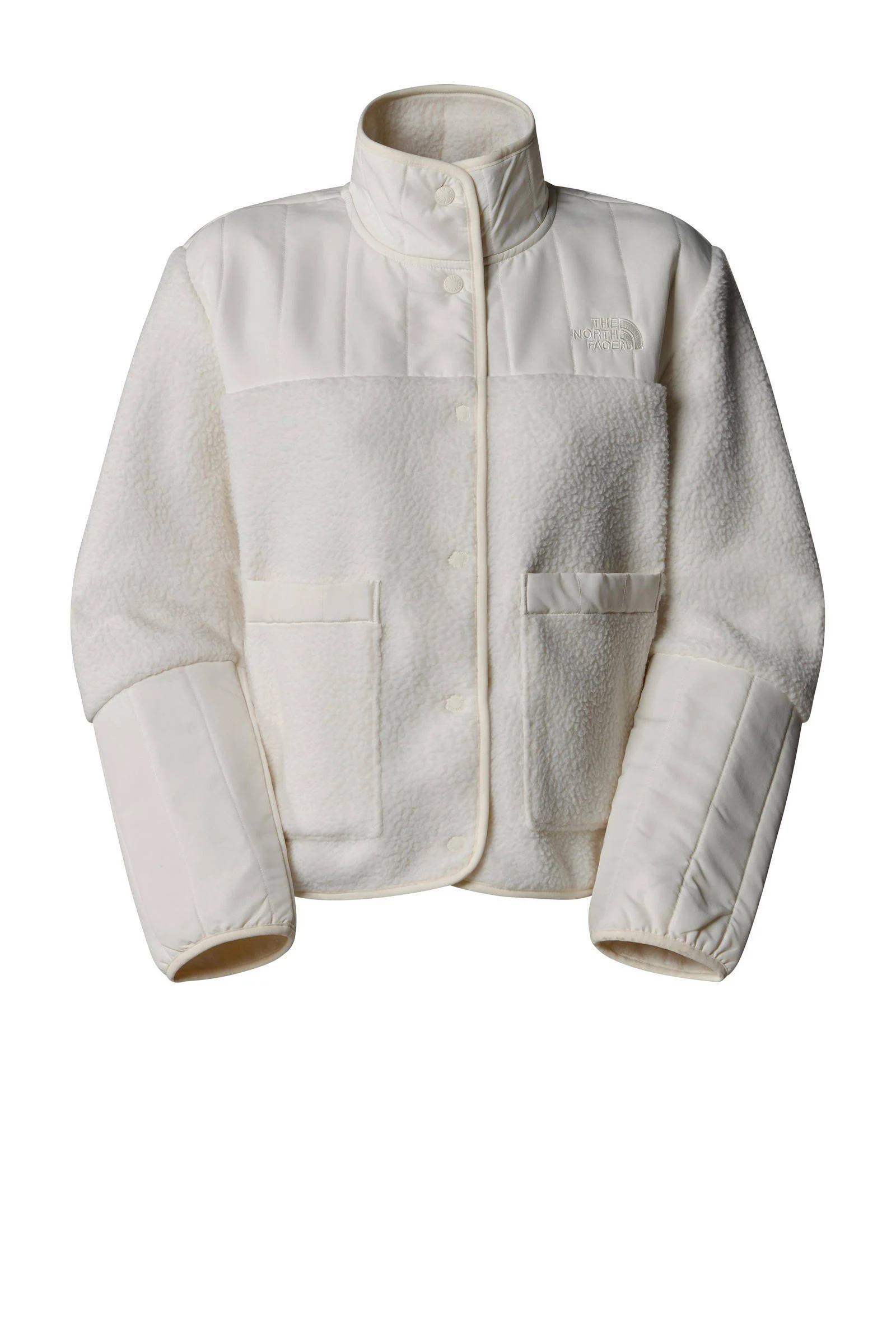 The North Face fleece jas Cragmont wit