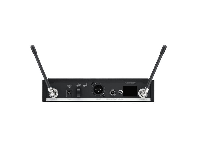 Shure Drahtlossystem BLX24RE/SM58-M17 Funksystem mit SM58 Mikrofon und Rackempfänger