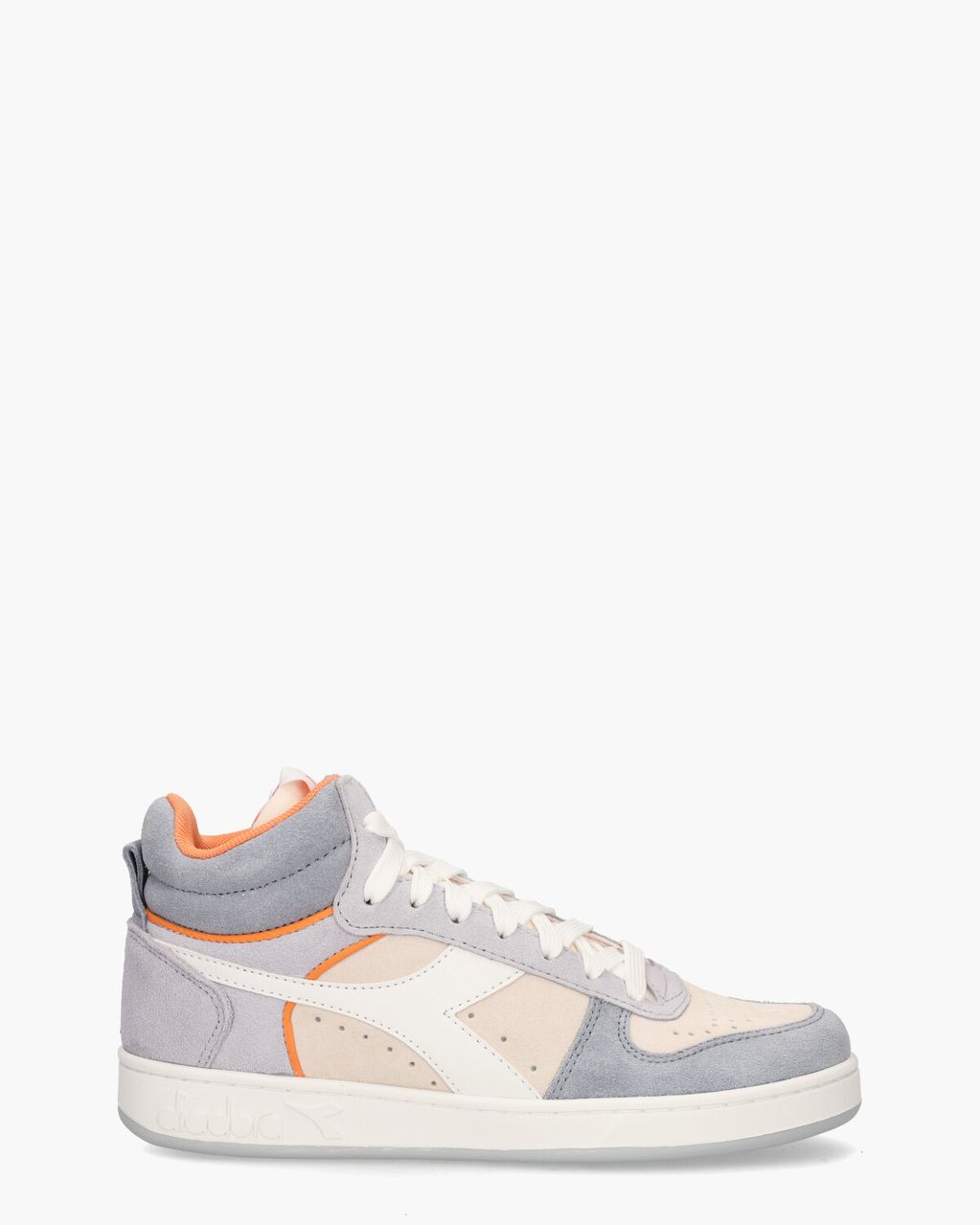 Diadora Sport Magic Basket Demi Suede Beige/Multicolor Damessneakers