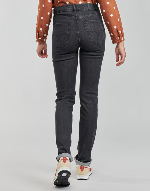 Levi's - 725 HIGH RISE STRAIGHT Negro