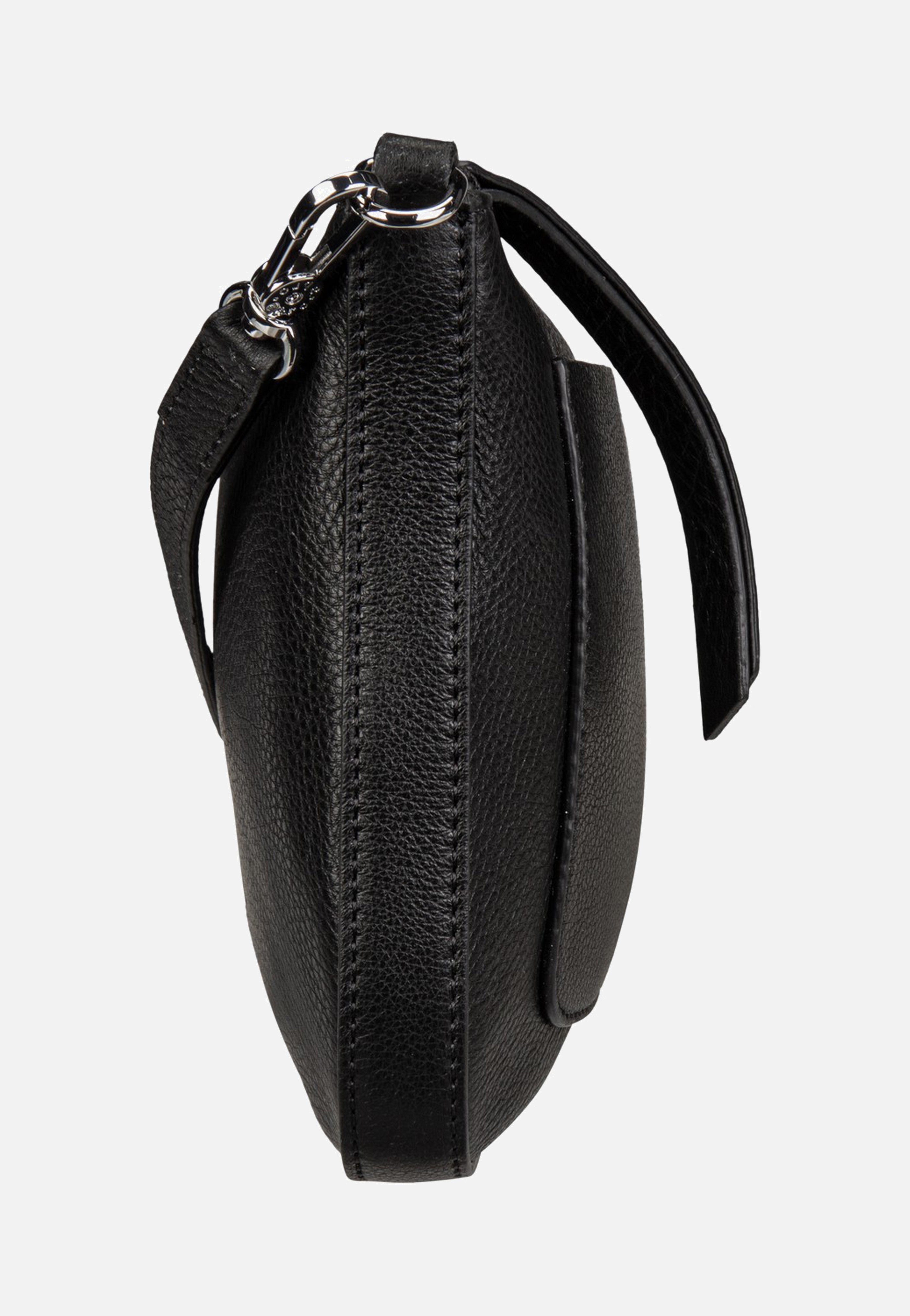 Raquel Black/Nickel - Crossbody Bag